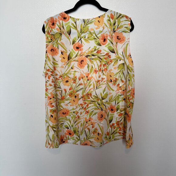 ๐ฑ 5 FOR $10.  Kasper Sleeveless Summer Blouse Size 2X - Picture 3 of 4
